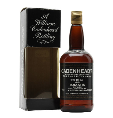Tomatin 1976 13 Year Old Bot.1990 Cadenhead's.jpg